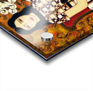 Woman with Ivory Roses and Apple Acrylic print