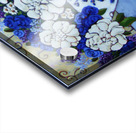 Blue and White Still Life Acrylic print